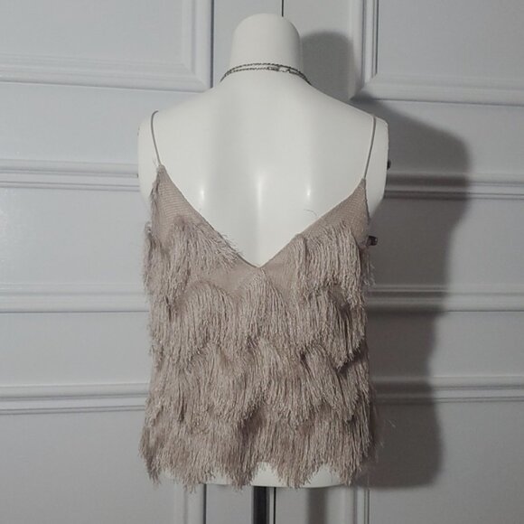 Zara Premium Collection Retro Roaring 20's style Flapper V-neck Cami Top - Picture 7 of 16